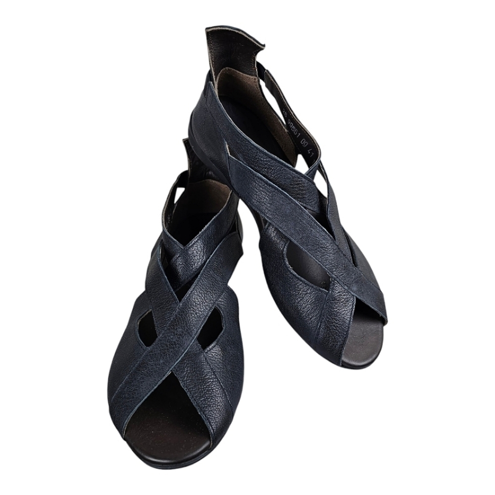 Think! Jaeh Strappy Sandals Black Size 41 - Picture 7 of 12